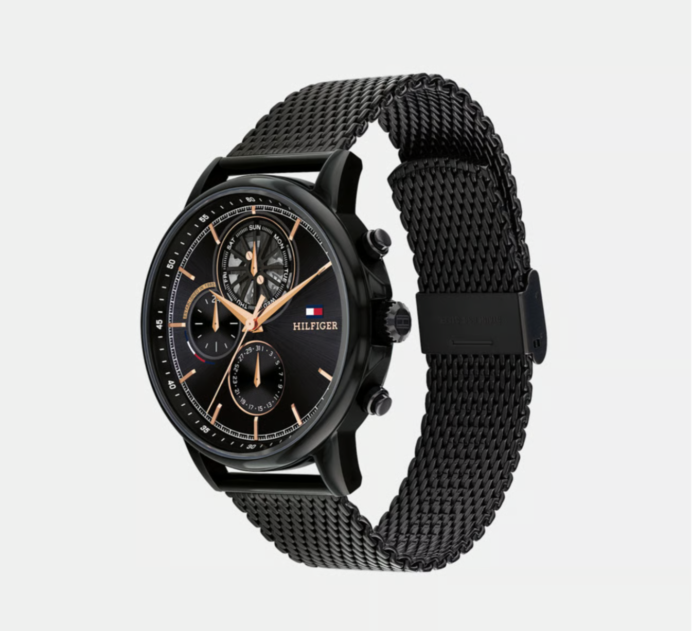 Tommy Hilfiger - Montre Stewart Noir