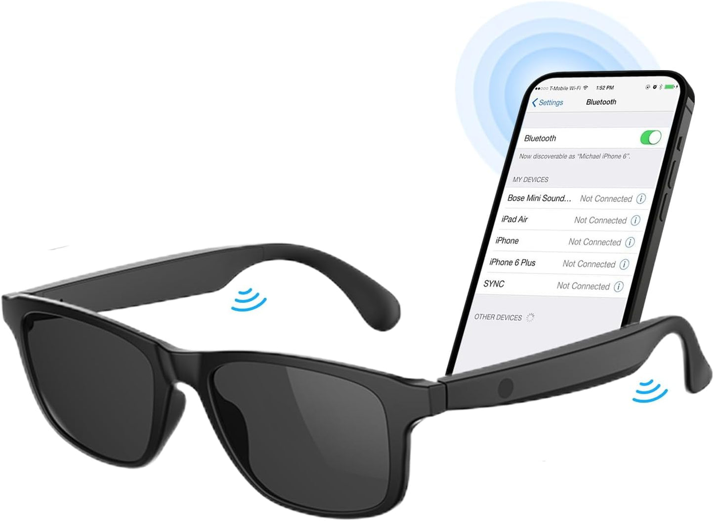 🕶️ Lunettes Bluetooth XG88 Pro Anti soleil