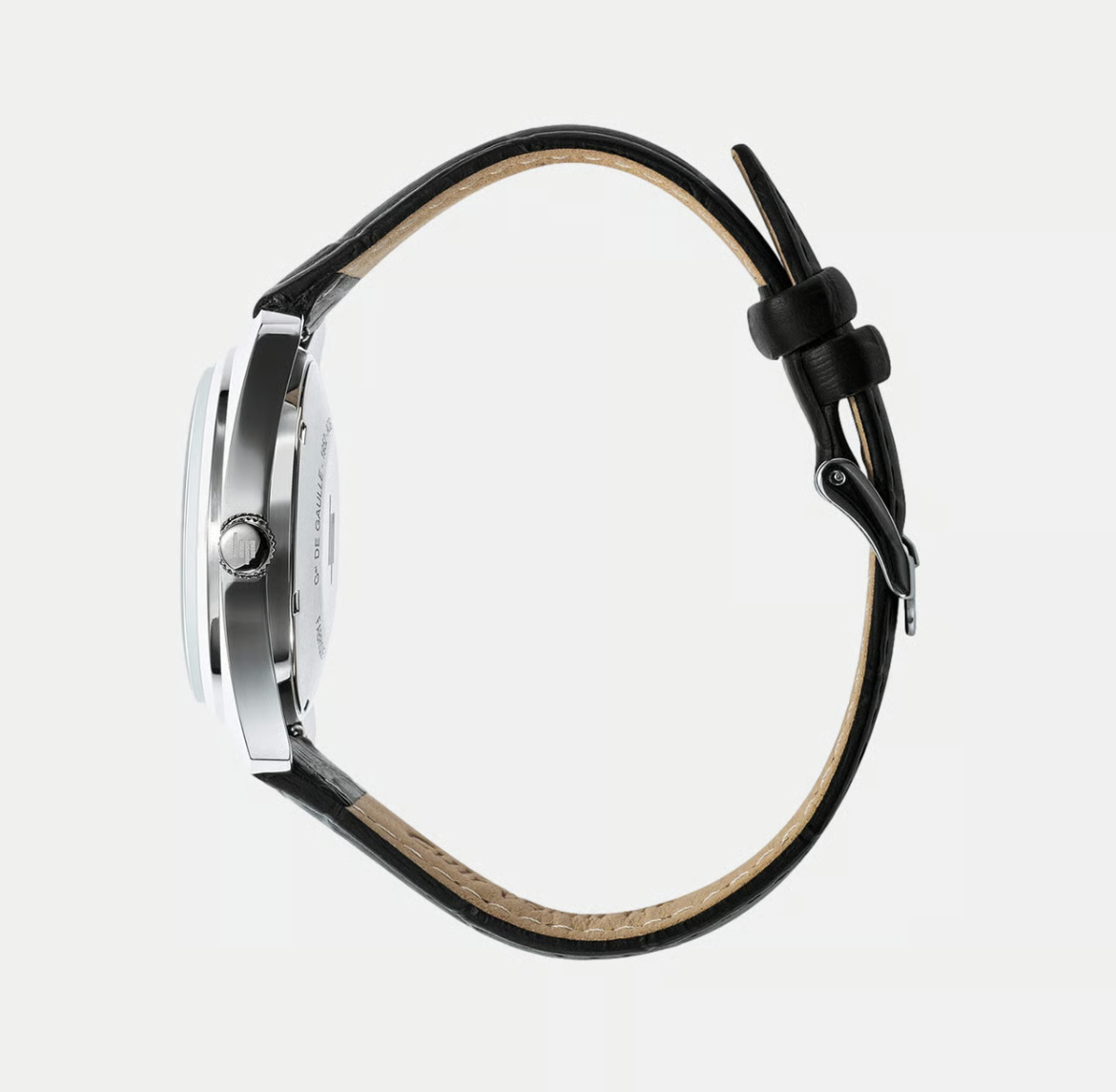 Montre Général de Gaulle Argenté