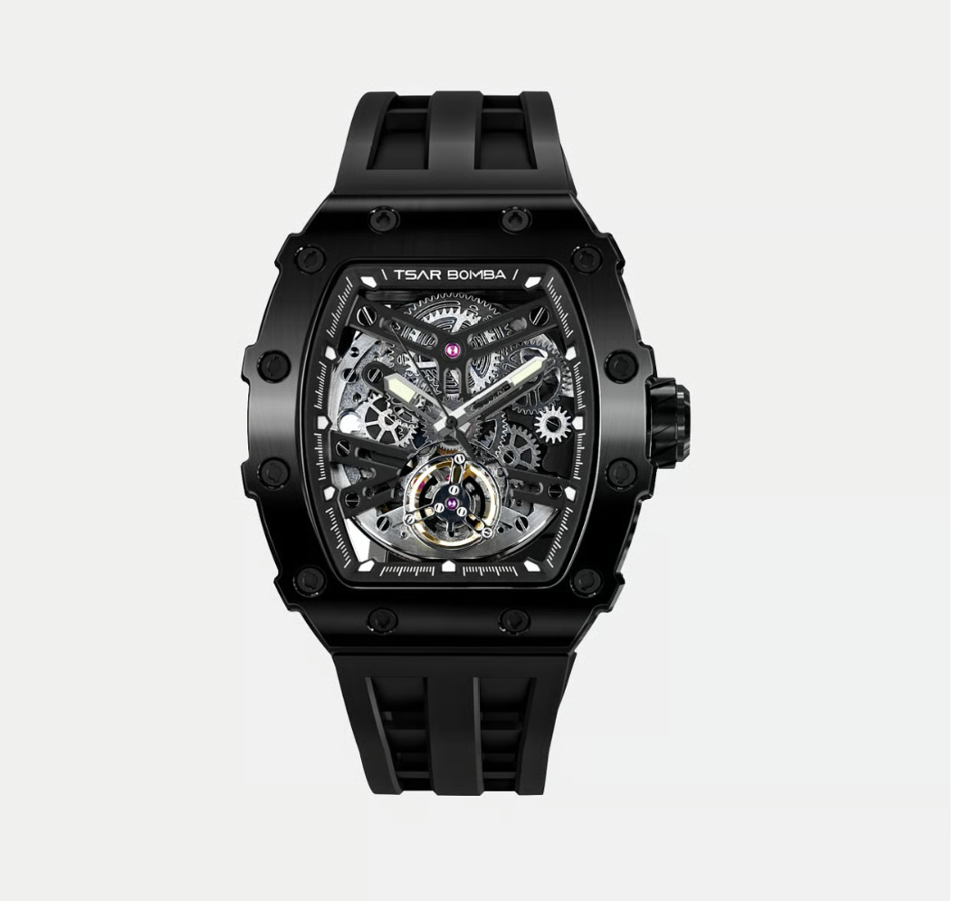 Tsar Bomba - Montre automatique Elemental Argenté