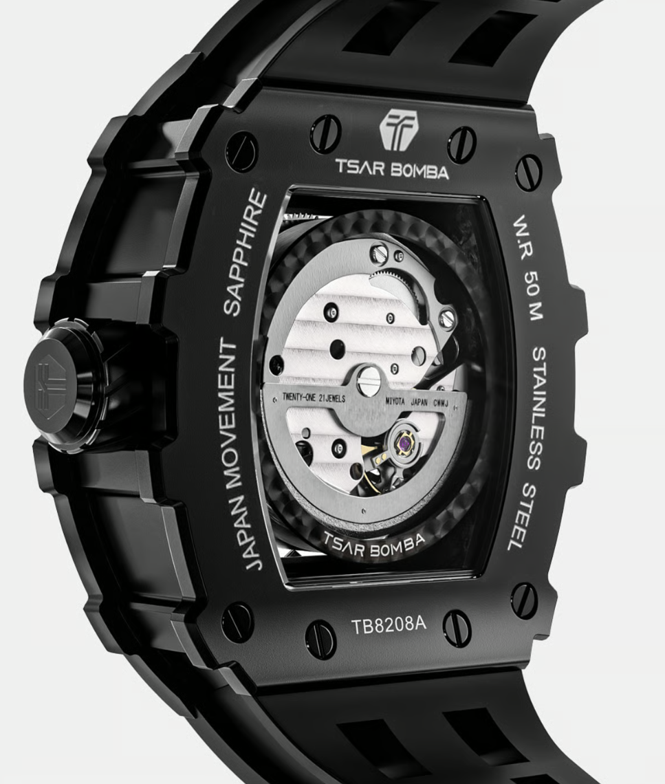 Tsar Bomba - Montre automatique Elemental Argenté