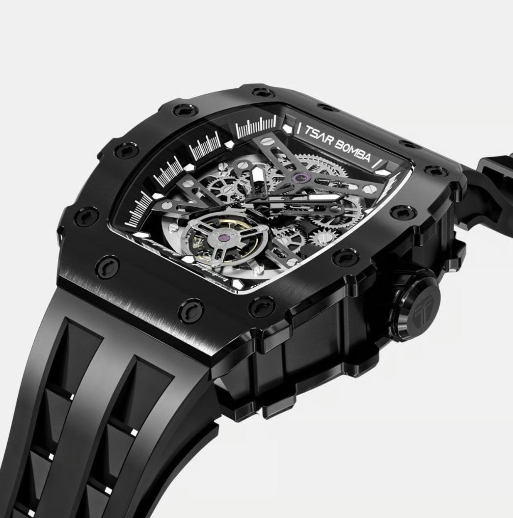 Tsar Bomba - Montre automatique Elemental Argenté