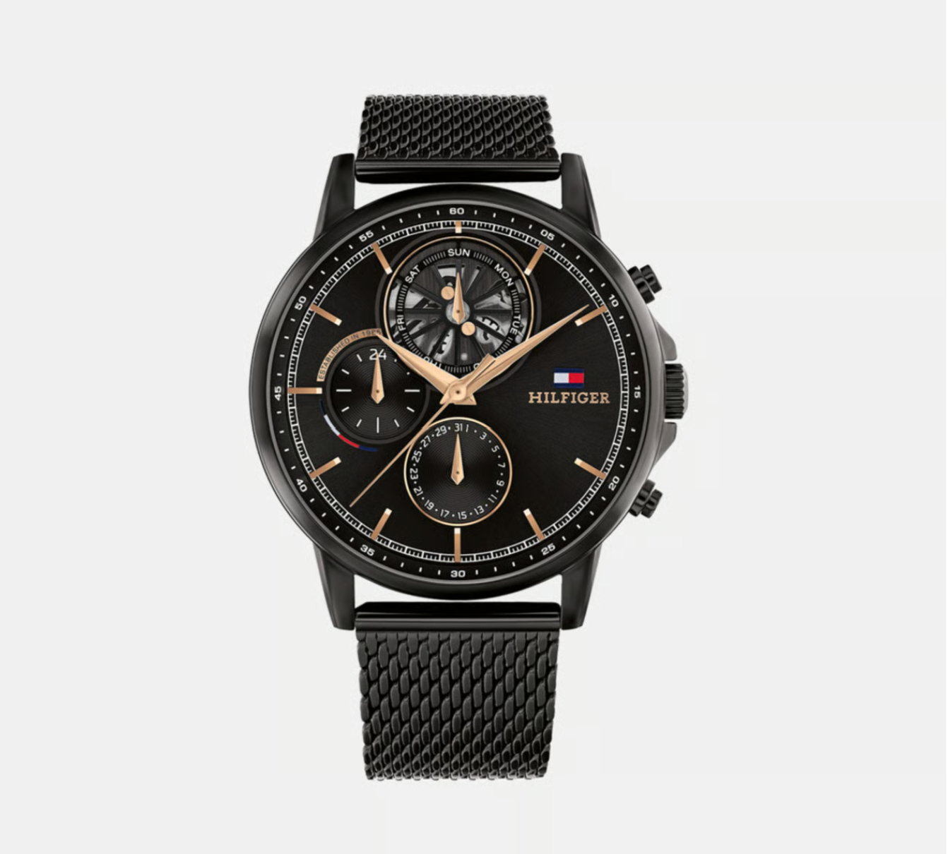 Tommy Hilfiger - Montre Stewart Noir