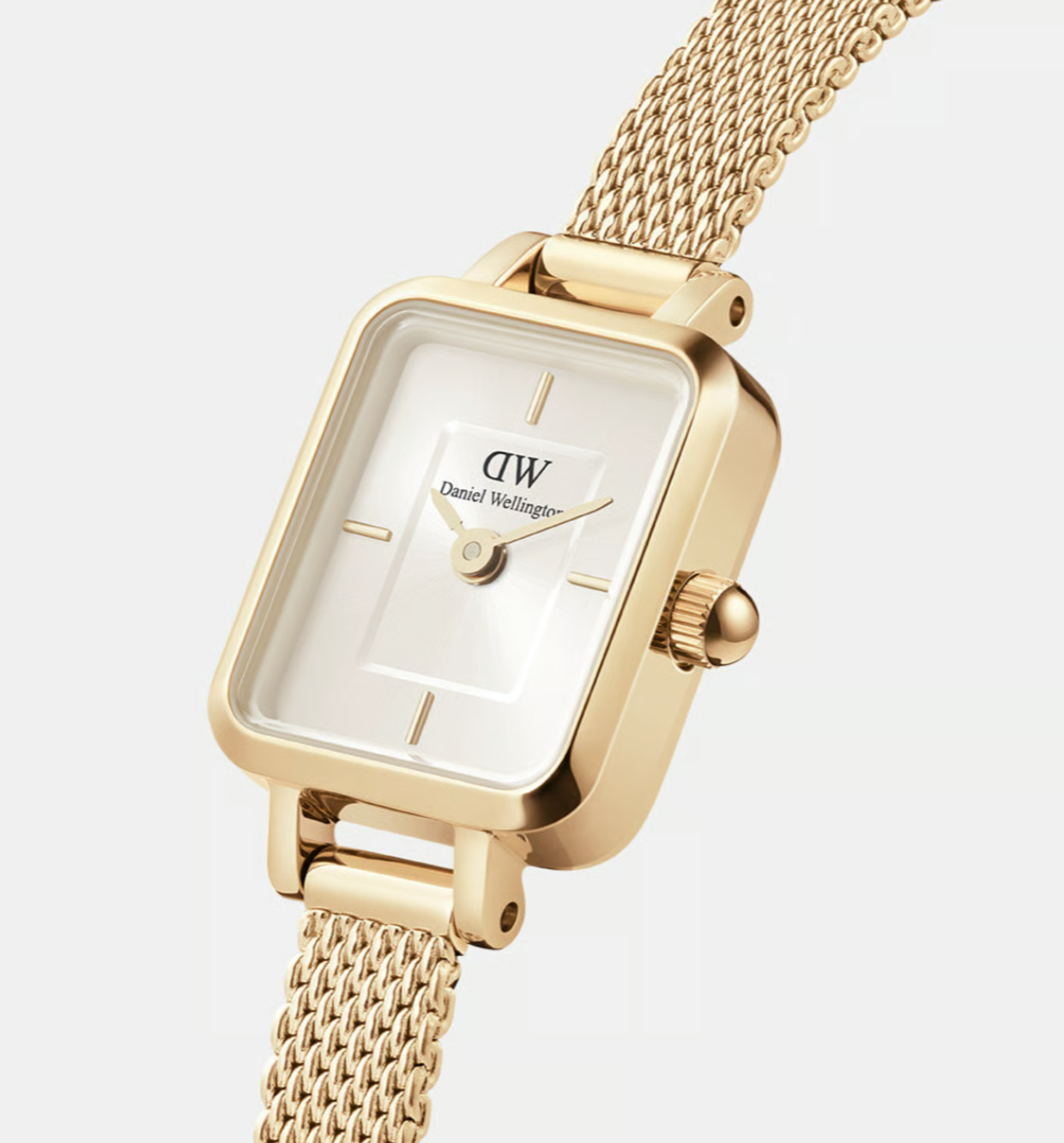 Daniel Wellington - Montre Quadro mini Champagne