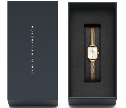 Daniel Wellington - Montre Quadro mini Champagne